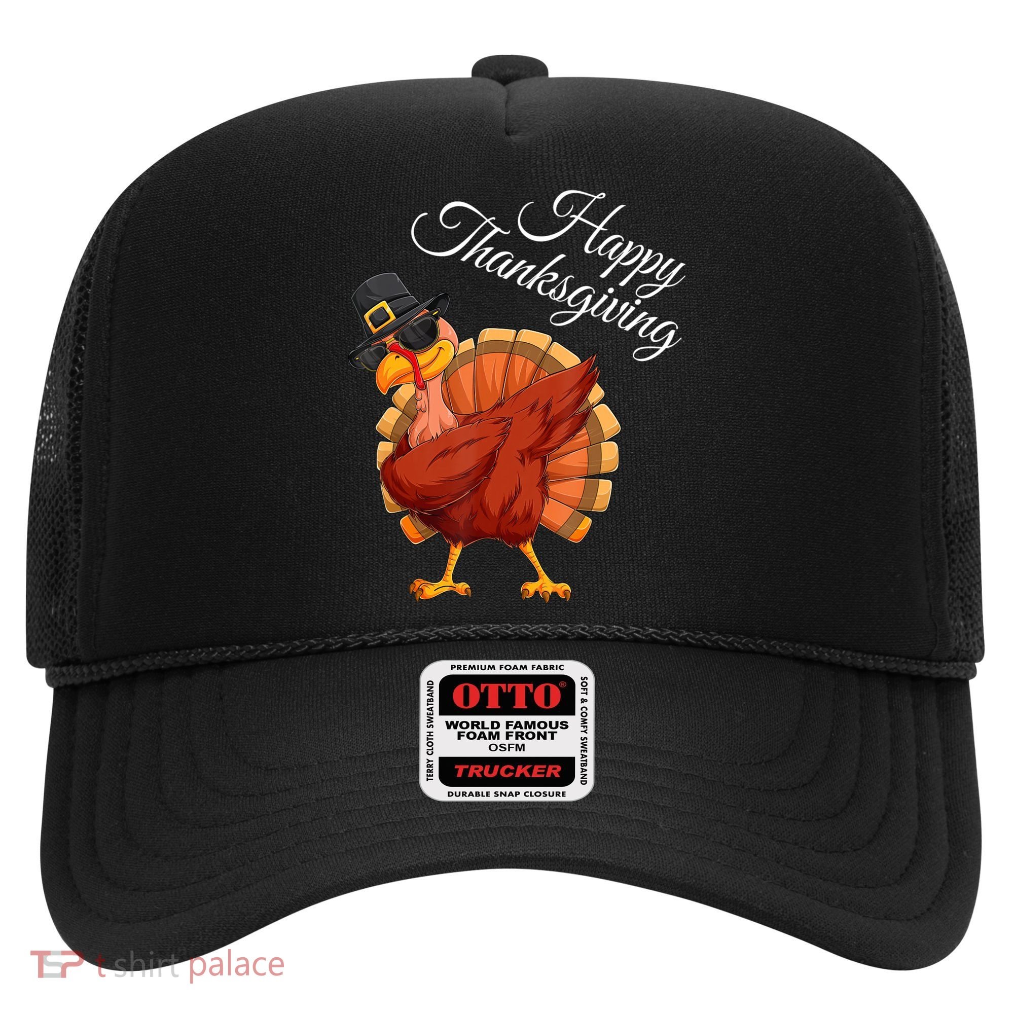 Funny Dabbing Turkey Happy Thanksgiving Gift Hat
