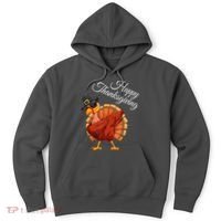 Funny Dabbing Turkey Happy Thanksgiving Gift Hoodie thumb 0