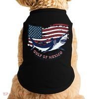 Foxtrot Delta Tango Shark Gulf Of Mexico Protest Doggie Tank thumb 0