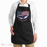 Foxtrot Delta Tango Shark Gulf Of Mexico Protest Apron thumb 2