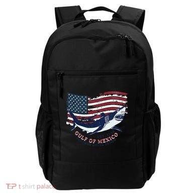 Foxtrot Delta Tango Shark Gulf Of Mexico Protest Backpack