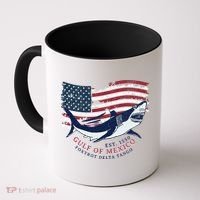 Foxtrot Delta Tango Shark Gulf Of Mexico Protest Coffee Mug thumb 0