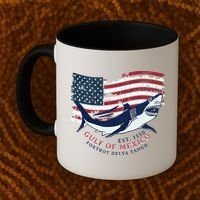 Foxtrot Delta Tango Shark Gulf Of Mexico Protest Coffee Mug thumb 2