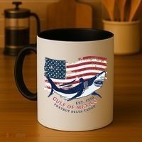 Foxtrot Delta Tango Shark Gulf Of Mexico Protest Coffee Mug thumb 4