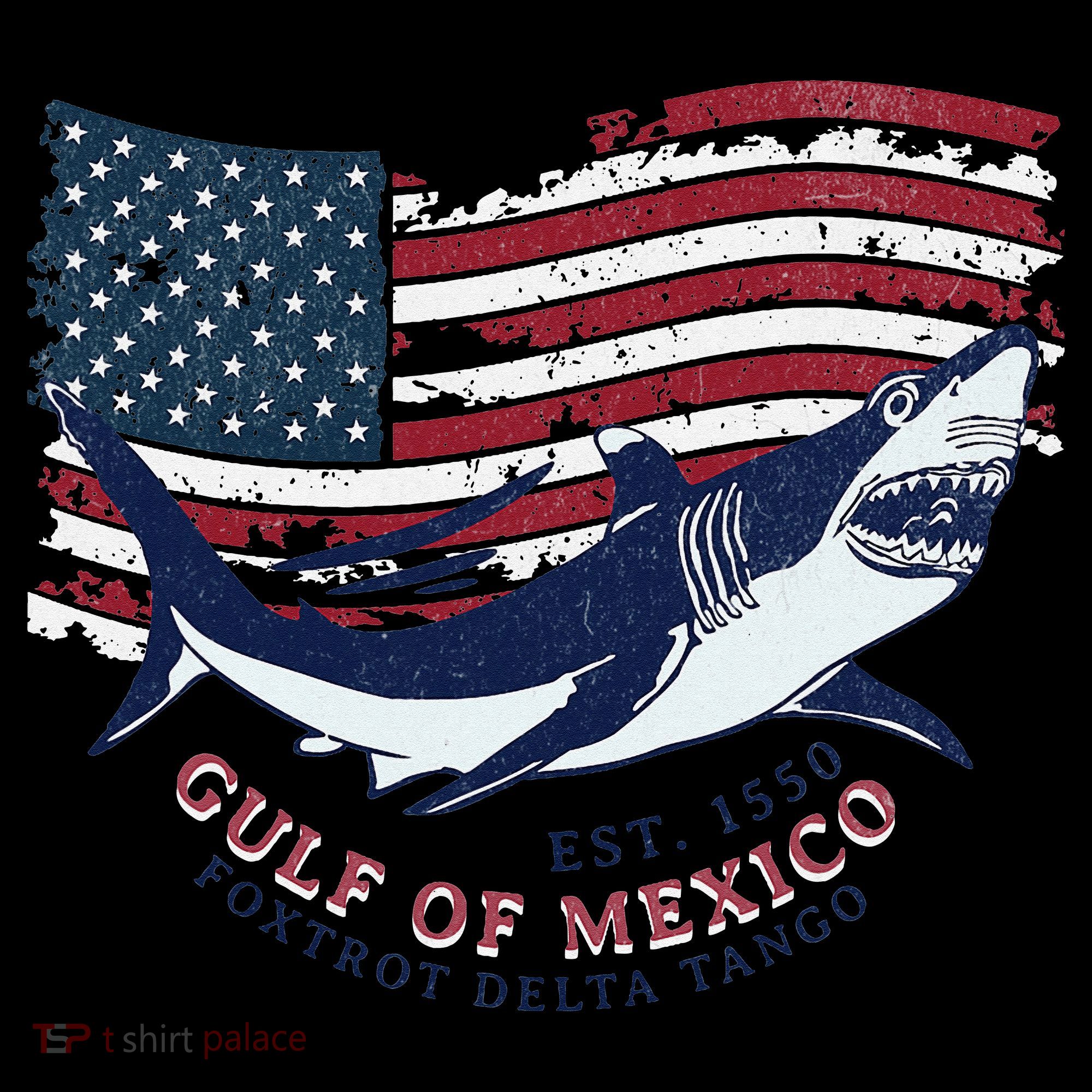 Foxtrot Delta Tango Shark Gulf Of Mexico Protest Coffee Mug