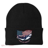 Foxtrot Delta Tango Shark Gulf Of Mexico Protest Beanie thumb 0