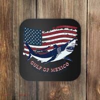 Foxtrot Delta Tango Shark Gulf Of Mexico Protest Coaster thumb 0