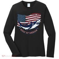 Foxtrot Delta Tango Shark Gulf Of Mexico Protest Women's Long Sleeve Shirt thumb 0