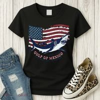 Foxtrot Delta Tango Shark Gulf Of Mexico Protest Women's T-Shirt thumb 3