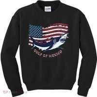 Foxtrot Delta Tango Shark Gulf Of Mexico Protest Kids Sweatshirt thumb 0