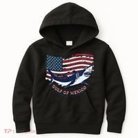 Foxtrot Delta Tango Shark Gulf Of Mexico Protest Kids Hoodie thumb 0
