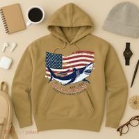 Foxtrot Delta Tango Shark Gulf Of Mexico Protest Hoodie thumb 3