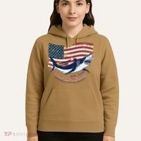 Foxtrot Delta Tango Shark Gulf Of Mexico Protest Hoodie thumb 5