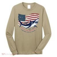 Foxtrot Delta Tango Shark Gulf Of Mexico Protest Long Sleeve Shirt thumb 0