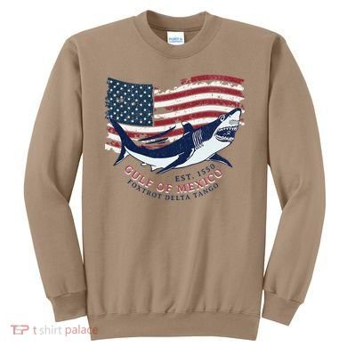 Foxtrot Delta Tango Shark Gulf Of Mexico Protest Sweatshirt