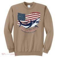 Foxtrot Delta Tango Shark Gulf Of Mexico Protest Sweatshirt thumb 0