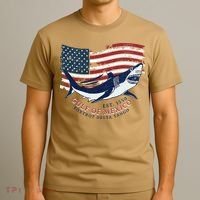 Foxtrot Delta Tango Shark Gulf Of Mexico Protest T-Shirt thumb 3
