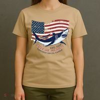 Foxtrot Delta Tango Shark Gulf Of Mexico Protest T-Shirt thumb 4