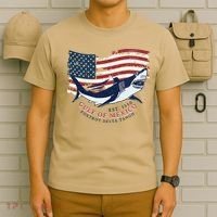 Foxtrot Delta Tango Shark Gulf Of Mexico Protest T-Shirt thumb 6