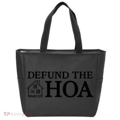 Funny Defund The Hoa Tote Bag