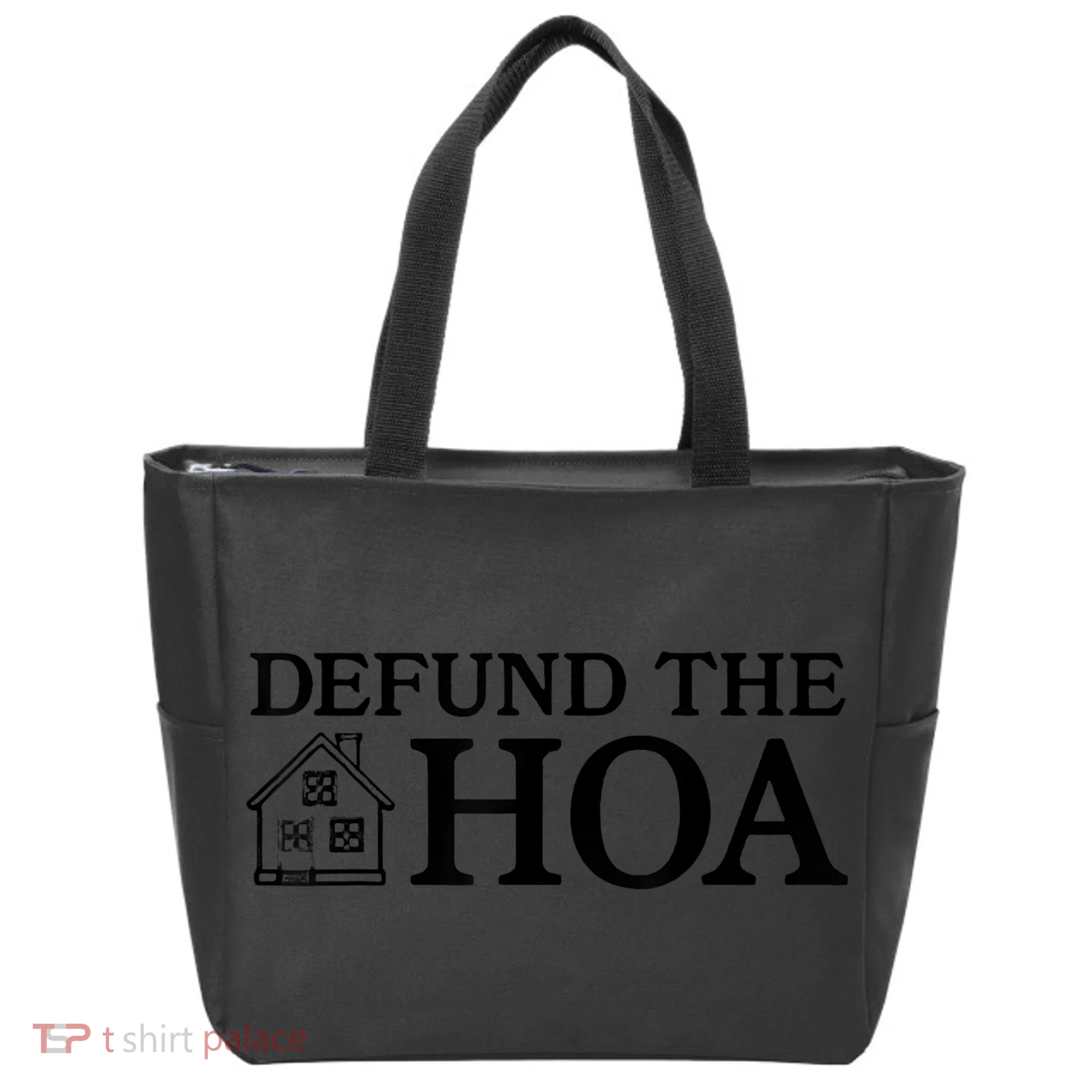Funny Defund The Hoa Tote Bag