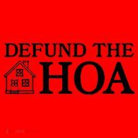 Funny Defund The Hoa Santa Hat thumb 1