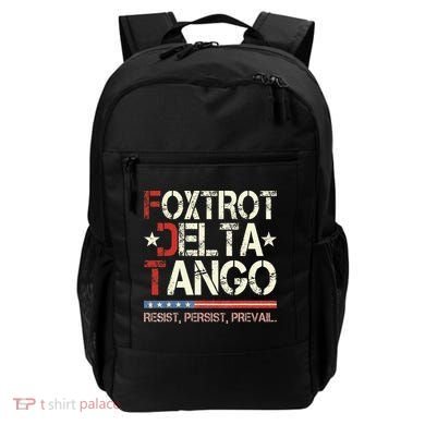 Foxtrots Delta Tangos Funny Foxtrots Delta Tangos Backpack