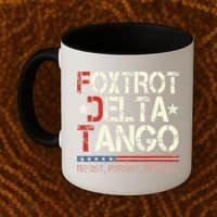Foxtrots Delta Tangos Funny Foxtrots Delta Tangos Coffee Mug thumb 2