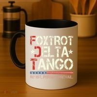 Foxtrots Delta Tangos Funny Foxtrots Delta Tangos Coffee Mug thumb 4