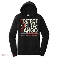 Foxtrots Delta Tangos Funny Foxtrots Delta Tangos Women's Hoodie thumb 0