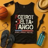 Foxtrots Delta Tangos Funny Foxtrots Delta Tangos Tank Top thumb 4