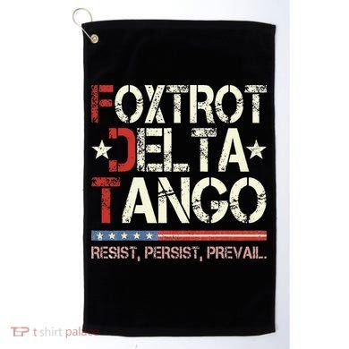 Foxtrots Delta Tangos Funny Foxtrots Delta Tangos Golf Towel