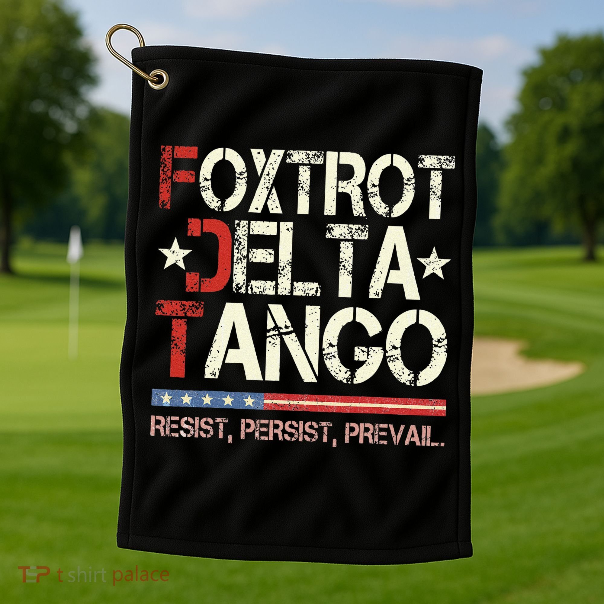 Foxtrots Delta Tangos Funny Foxtrots Delta Tangos Golf Towel