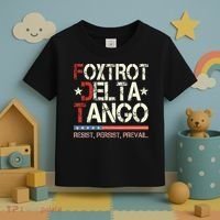 Foxtrots Delta Tangos Funny Foxtrots Delta Tangos Toddler T-Shirt thumb 3
