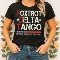 Foxtrots Delta Tangos Funny Foxtrots Delta Tangos Women's T-Shirt thumb 2
