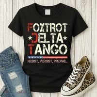 Foxtrots Delta Tangos Funny Foxtrots Delta Tangos Women's T-Shirt thumb 3