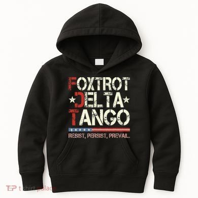 Foxtrots Delta Tangos Funny Foxtrots Delta Tangos Kids Hoodie