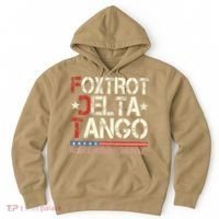 Foxtrots Delta Tangos Funny Foxtrots Delta Tangos Hoodie thumb 0