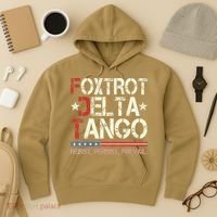 Foxtrots Delta Tangos Funny Foxtrots Delta Tangos Hoodie thumb 3