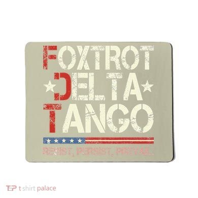 Foxtrots Delta Tangos Funny Foxtrots Delta Tangos Mousepad