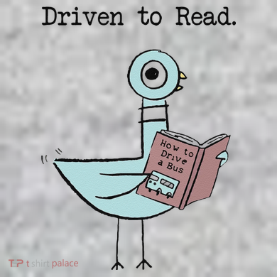 Funny Driven To Read Pigeon Library Reading Books Reader Funny The Baniff Cuffed Pom Beanie
