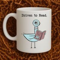 Funny Driven To Read Pigeon Library Reading Books Reader Funny Coffee Mug thumb 2