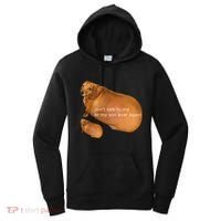 Funny DonT Talk To Me Or My Son Ever Again Geek Dog Meme Women's Hoodie thumb 0
