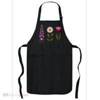 Foxglove Daisy Tulip Floral Apron thumb 0