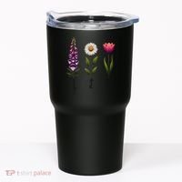Foxglove Daisy Tulip Floral Tumbler thumb 0