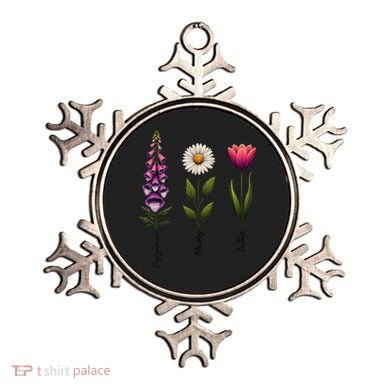 Foxglove Daisy Tulip Floral Ornament