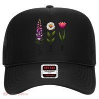 Foxglove Daisy Tulip Floral Hat thumb 0