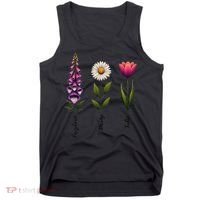 Foxglove Daisy Tulip Floral Tank Top thumb 0