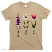 Foxglove Daisy Tulip Floral T-Shirt thumb 0