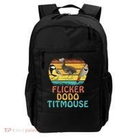 Flicker Dodo Titmouse Bird Watch Nature Lover Backpack thumb 0